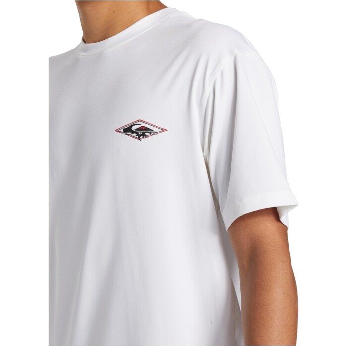 Quiksilver Mnner 2024 Everyday Surf Short Sleeve Tee AQYWR03153 - Snow White